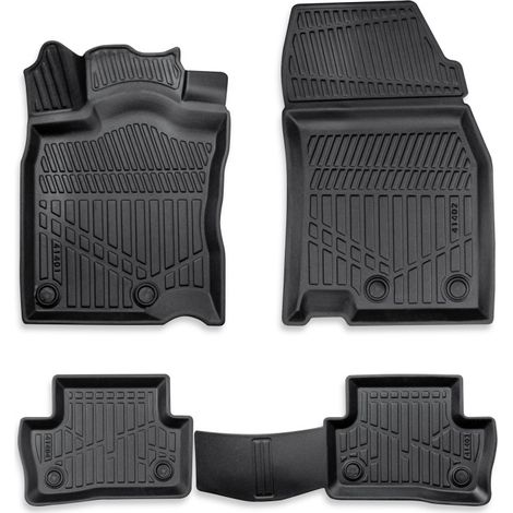 Set, 4 Stück, 3D-Gummifußmatten für den Innenraum Erpassan - RENAULT KADJAR 2015+