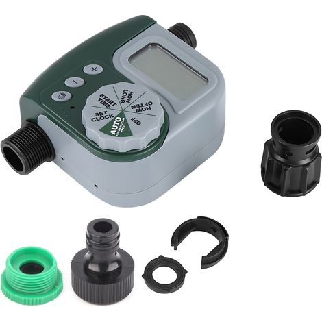Minuterie d'eau numérique automatique pour jardin, système d'irrigation et d'arrosage, contrôleur, connecteur G3/4 (1/5)