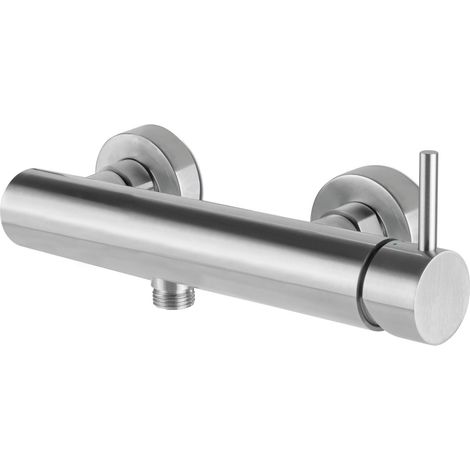 Vema Tiber Bar Shower Valve Single Outlet - Chrome