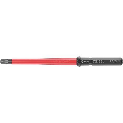 Wera Kraftform Kompakt VDE 65 i PZ/S 2 x 157 mm TIE pour électricien plus/moins Lame interchangeable 2 mm (1/4)
