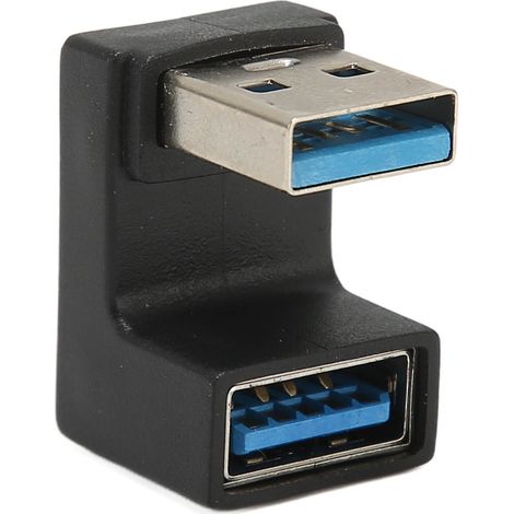 Adaptateur USB Mâle vers Femelle en Forme U 10Gbps, Transfert Haute Vitesse USB 3.1 pour PC, Ordinateur Portable et Chargeur USB A (1/5)