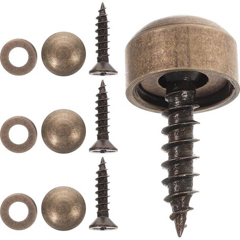 Kit de vis de fixation pour miroir Unomor en cuivre doré (1/5)