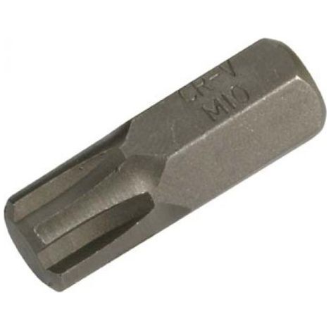 BGS Bit Antrieb Außensechskant 10 mm (3/8") Keil-Profil (für RIBE) M10 - 4765