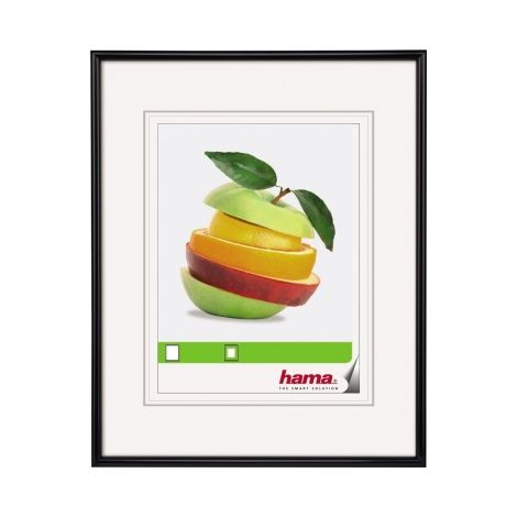 Kunststoffrahmen Sevilla, Schwarz, 30 x 40 cm (1/2)