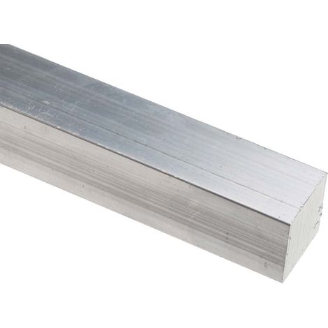 Barre Carrée Aluminium, l. 20mm H. 20mm, L 1m ( Prix pour Lot de 2 ) (1/2)