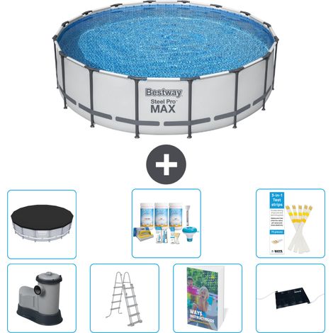 Bestway Steel Pro MAX Rund - 488x122 cm - 8-teilig S632
