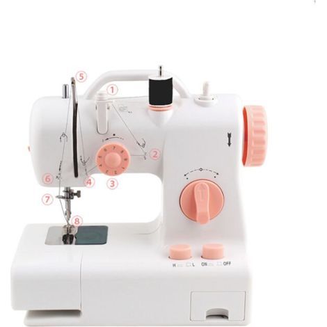 Mini machine à coudre électrique domestique 318, réglementation européenne – (1/4)