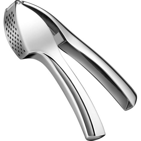 Presse Ail Professionnel Garlic Press Pratique Solide- Nettoyage Facile pour la Cuisine (1/4)