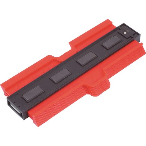 Gabarit de forme 25 cm – Pour tracés de coupes précises – Lamelles indépendantes flexibles – Adapté aux contours difficiles – Multipliable pour grandes surfaces (1/3)