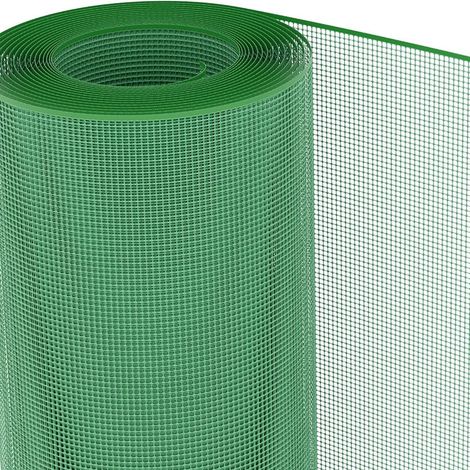 Trade Shop - Copy Of Rete Protettiva In Plastica Per Aiuole 1x5 Mt A Maglia Quadrata 20x20 Mm Grn64 62838 - (1/5)