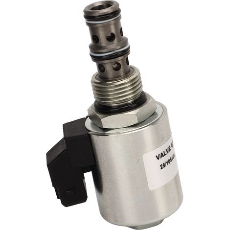 12-V-Magnetventil aus legiertem Stahl mit geringem Stromverbrauch für JCB 3CX und 4CX (1/5)