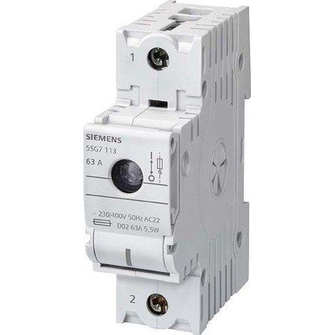 Siemens MINIZED Interruptor-seccionador multicolor 63A 230V