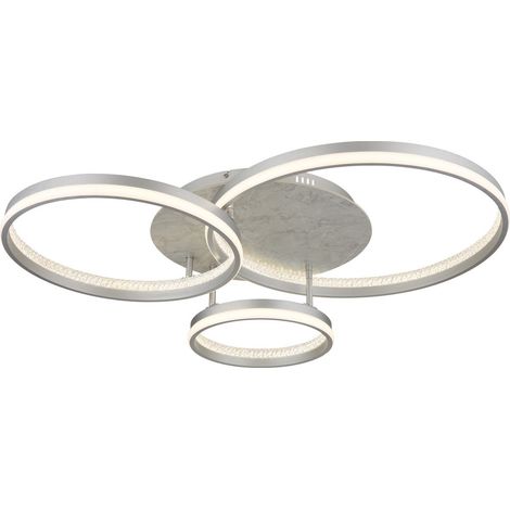 Globo - plafón - MARY - plateado - metal - LED - 62000302 (1/5)