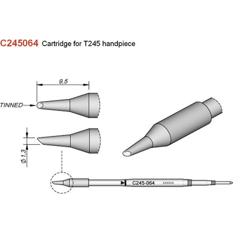 JBC C245069 special a souder pour T245 (1/3)