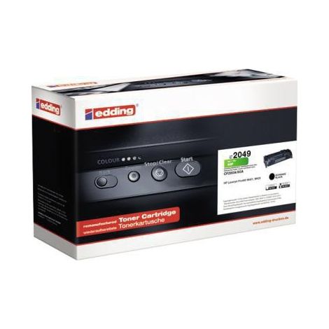 EDDING Toner edding kein Originalzubehör Kompatibel mit: HP 80A EDD-2049 ca. 2.700 Seitenschwarz (1/4)