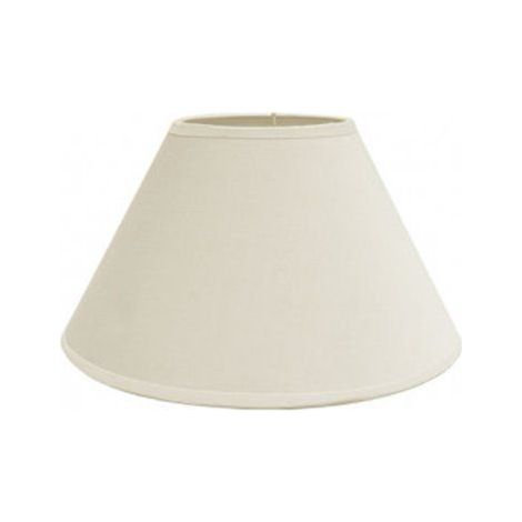 FAB 157322515 Paralume trasparente E27 Beige 25dx11dx16h Chiuso Conico
