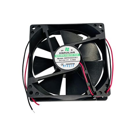 Xinruilian Brushless DC Fan RDD9025S1 3800RPM Lüfter mit 2-Kabelanschluss (1/2)