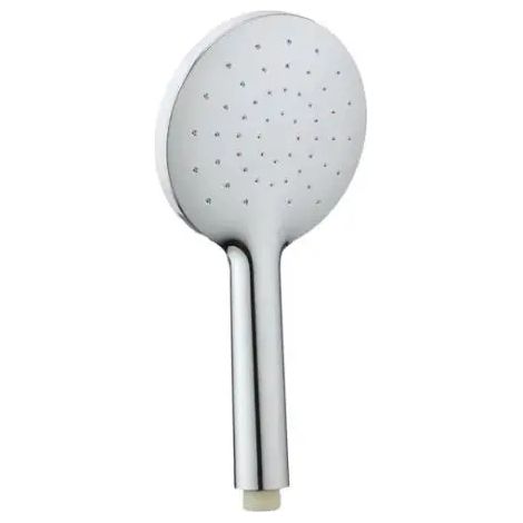 Doccetta Ambra Bathroom Spoon Tonda Monofunzione 1 Getto Cromo / Grigia