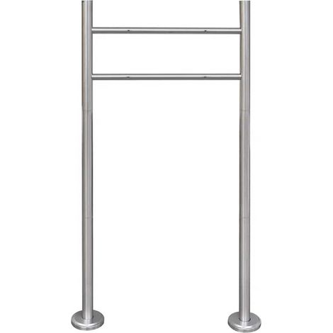 Support en acier inoxydable pour boîte aux lettres (1/5)
