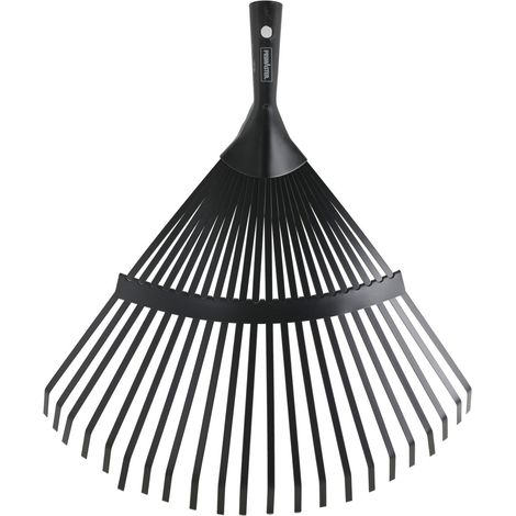 Primaster Laubbesen-Aufsatz 22 Zinken 40 cm Arbeitsbreite schwarz Rechen (1/2)
