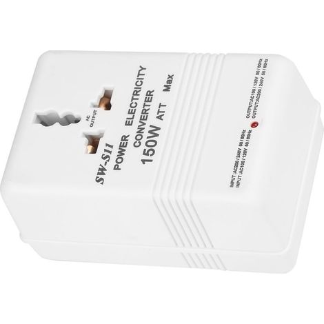 Convertidor de voltaje reductor SW-S11 de 220 V a 110 V y de 110 V a 220 V, convertidor de voltaje bidireccional, fuente de alimentación, convertidor de voltaje (enchufe CN) (1/5)