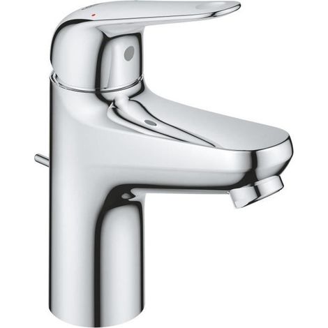 Grohe Swift - Miscelatore da lavabo con sistema di scarico, cromo 24316001 (1/3)