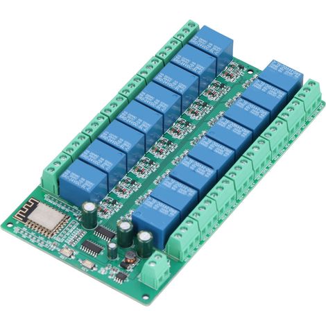 Module relais 16 canaux WiFi avec télécommande, carte de développement 24 V CC pour ESP8266 (1/5)