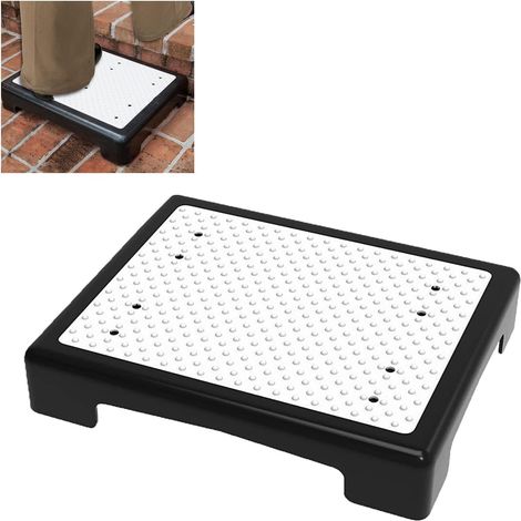 Repose-pieds pour intérieur et extérieur, pour personnes âgées, capacité de charge 200 kg, repose-pieds avec protection antidérapante, tabouret et aide à grimper, idéal pour escalier, salle de bain (1/5)