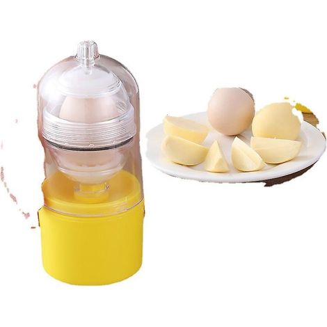 Mélangeur de jaunes d'œufs Golden Egg Yolk - Brouilleur et agitateur d'œufs manuel en silicone pour une cuisson facile des œufs durs (1/4)
