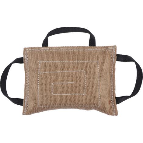 Jouets d'entraînement de chien de morsure de dressage pour animaux de compagnie avec poignée pour oreiller de jeu Chew Pet-26x19cm (1/5)