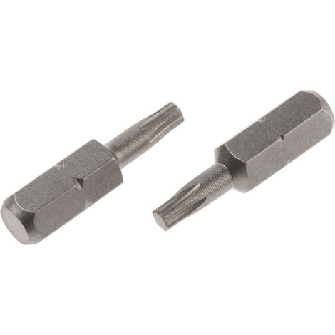 Embout de vissage RS PRO Torx, T15, L. 25 mm, Acier chrome vanadium ( Prix pour Lot de 5 )