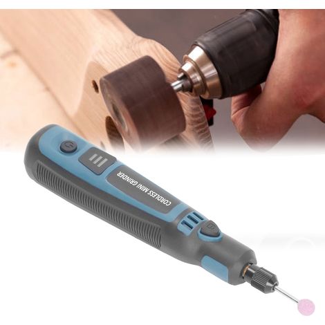 Mini meuleuse électrique réglable à 3 vitesses, outil de polissage rechargeable par USB pour le bricolage (1/5)