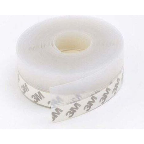 10m Clear Silicone Sealing Strip, Door Bottom Sealing Strip, Waterproof, Windproof and Dustproof (1/2)
