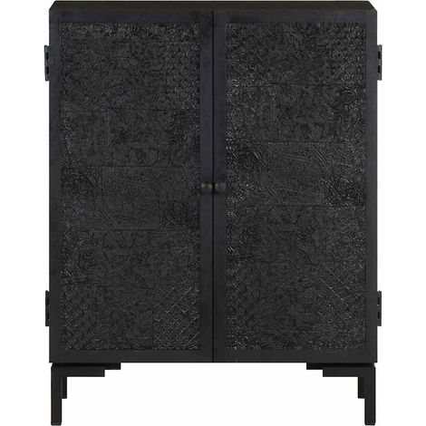 Maison Exclusive - Credenza 60x30x76 cm in Legno Massello di Mango (1/5)