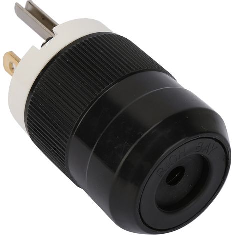 Connecteur de prise électrique 125 V US étanche de qualité industrielle à 3 pôles (15 A 125 V) (1/3)