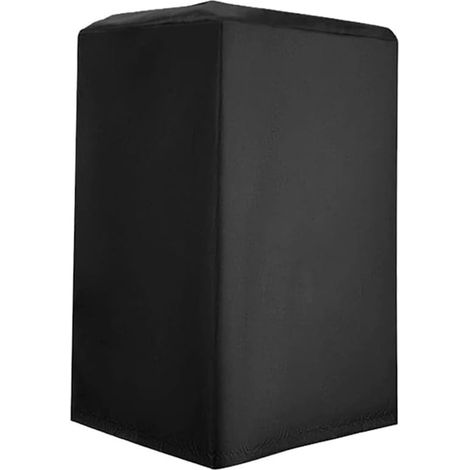 1 Housse de haut-parleur, étanche 210D, noir, ajustement sécurisé, pour événements en plein air (1/4)