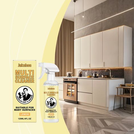 Nettoyant multi-surfaces pour les taches d'eau, la graisse murale et divers produits ménagers nettoyants et dégraissants – 120 ml (1/5)
