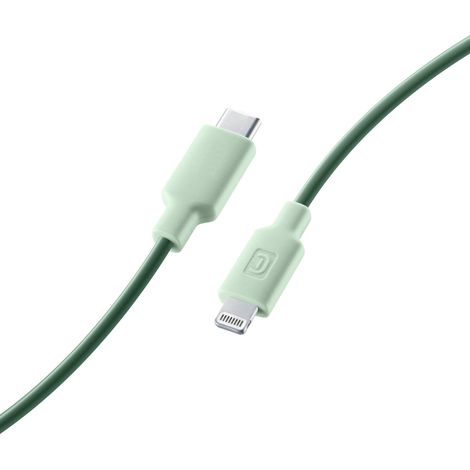 Cellularline Stylecolor Cable 100cm - USB-C to Lightning (1/2)