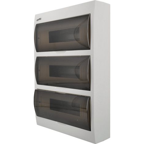 Cuadro eléctrico Superficie Interior 45 modulos Tapa traslucida