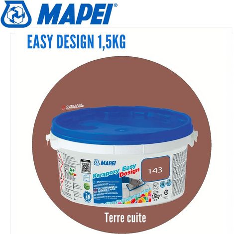 Joint époxy Kerapoxy Easy Design MAPEI 143 Terre cuite - 1,5 Kg (1/5)
