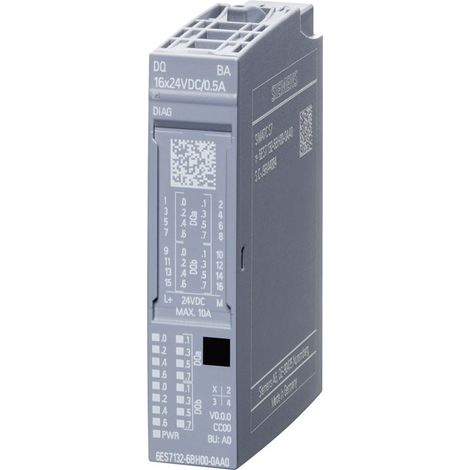 Siemens Simatic ET 200SP DQ 16X24VDC/0,5A digitales Ausgangsmodul 6ES71326BH000AA0