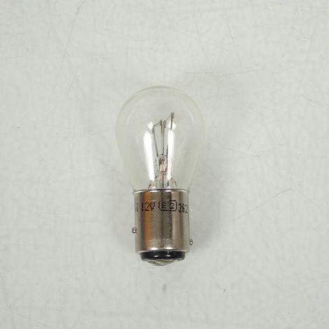 weiße Glühbirne Rücklicht carlex für Motorrad bay15d 12v 21/5w (1/2)