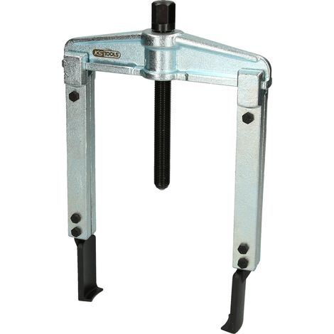 KS Tools Universal-Abzieher 2-armig mit extrem schlanken und verlängerten Haken, 25-130 mm, 200 mm, 3,5t (1/2)