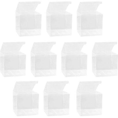 Boîte cadeau en plastique de 10 pièces (1/3)