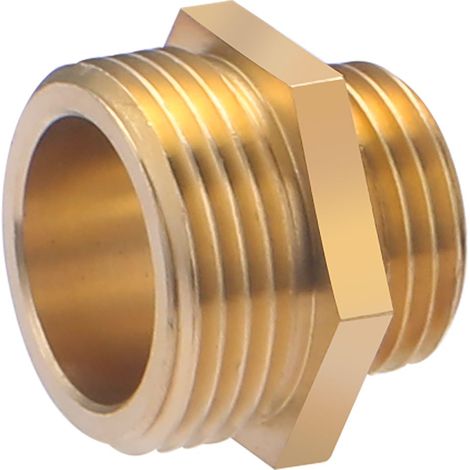 Nipplo doppio maschio, ridotto, M20x27 - M15x21 NOYON & THIEBAULT
