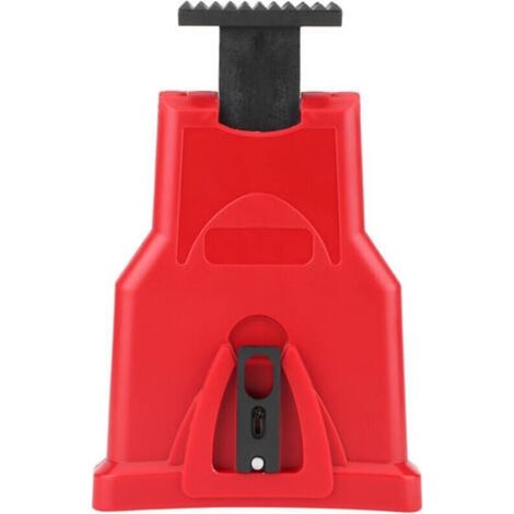 Tronçonneuse Électrique avec Affuteur de Chaîne Rouge pour Bûcherons -