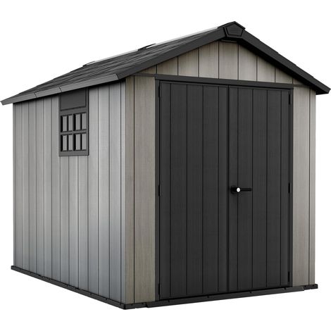 Casetta in resina OAKLAND BROSSIUM 759 – 6,5 m² – Grigio (1/5)