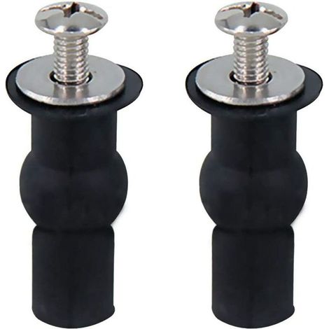Abattant WC Fixations Charnières Accessoire de fixation pour abattant Convient à Toutes Les Toilettes(18mm) (1/5)