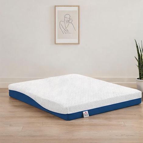 Matelas bleu-Vert 190 x 140 x 20 cm (1/5)