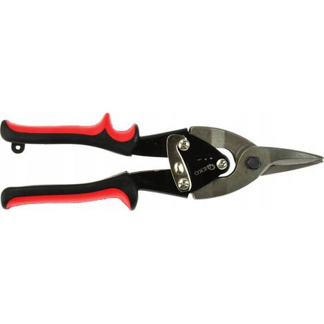 Blechschere Geko g01367 250 mm scharfe Klingen ergonomisch